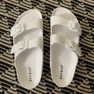 White Sandals